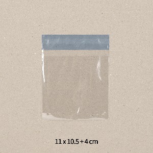 OPP밤만주무지-11x10.5+4cm(500매)